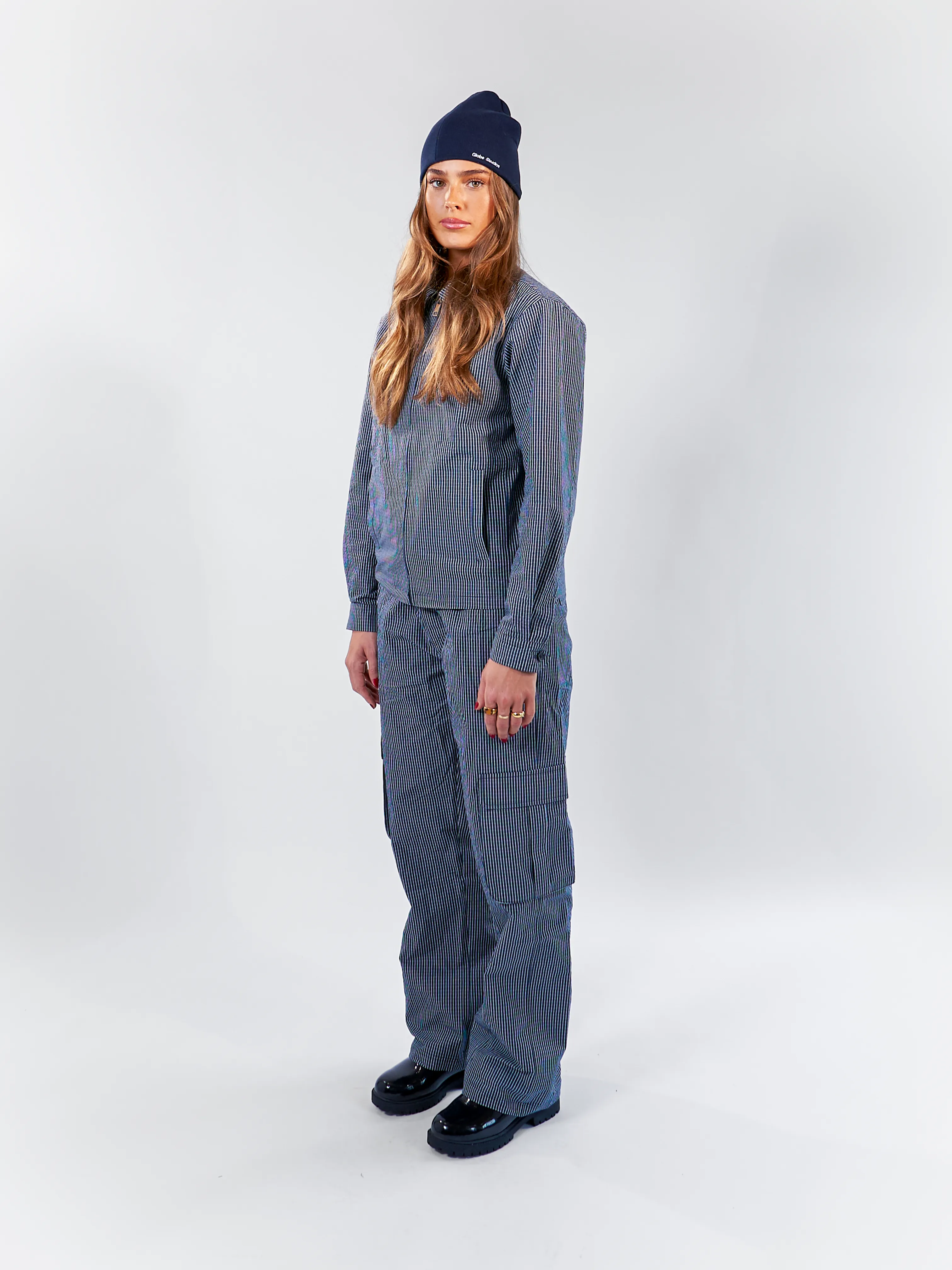 Striped Cargo Pants