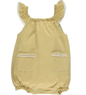 Sunshine Aspen Cotton Knit Baby Romper