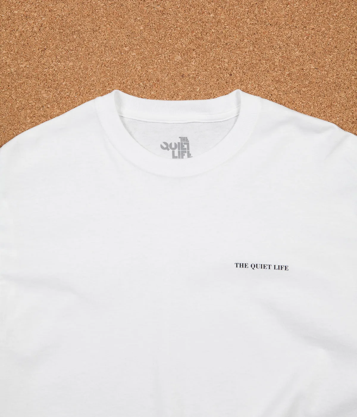 The Quiet Life Reflective Long Sleeve T-Shirt - White