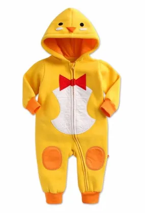Tie Chicky Baby Fleece Hoodie