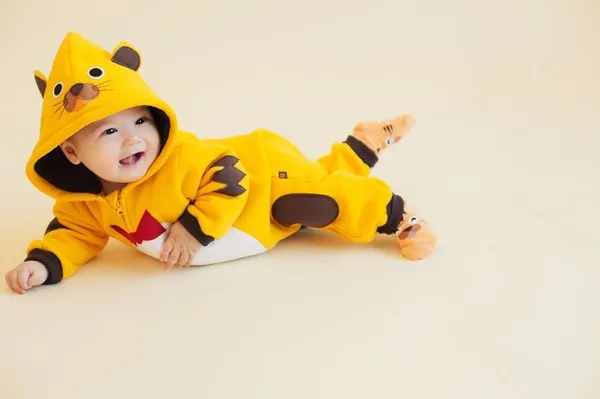 Tie Tiger Baby Fleece Hoodie
