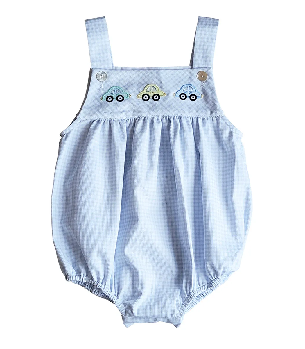 Traffic Applique Baby Boy's  Sun Bubbled