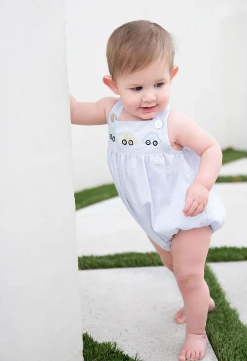 Traffic Applique Baby Boy's  Sun Bubbled