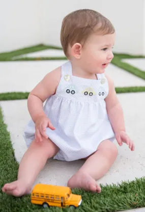 Traffic Applique Baby Boy's  Sun Bubbled