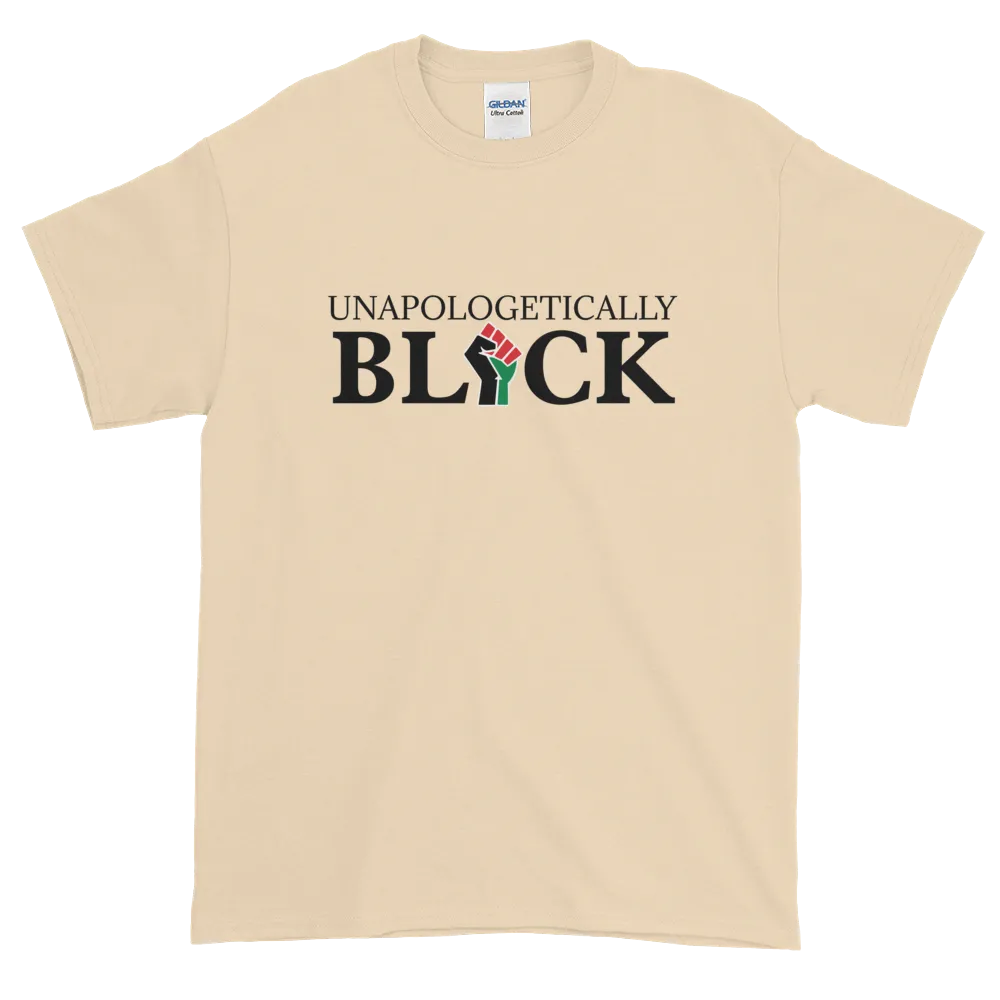 UnApologetically Black Short Sleeve Unisex T-Shirt