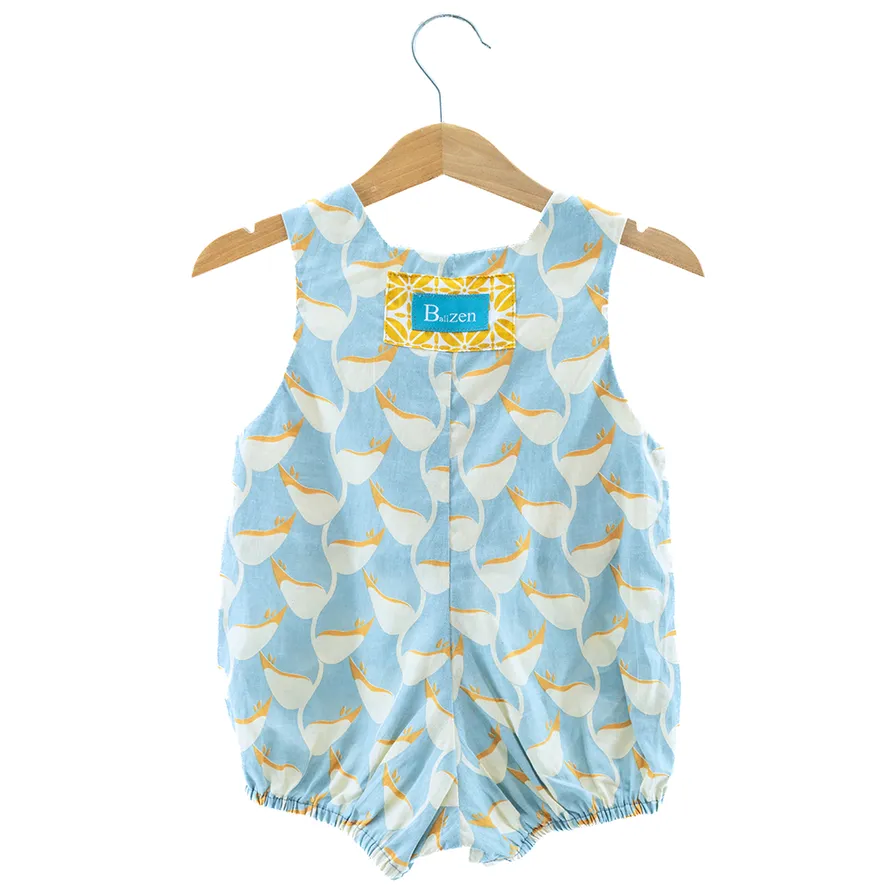 Unisex Cotton Romper Heliconia Alpine , 3 SIZES
