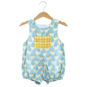 Unisex Cotton Romper Heliconia Alpine , 3 SIZES
