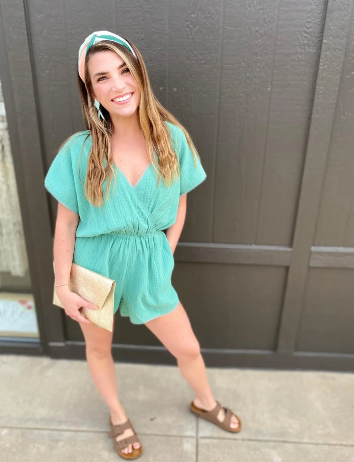 Unwind & Drink Wine Romper