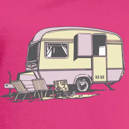 VINTAGE CARAVAN T-SHIRT FOR WOMEN