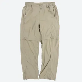 Vintage The North Face Detachable Cargo Pants Size Large Beige TNF