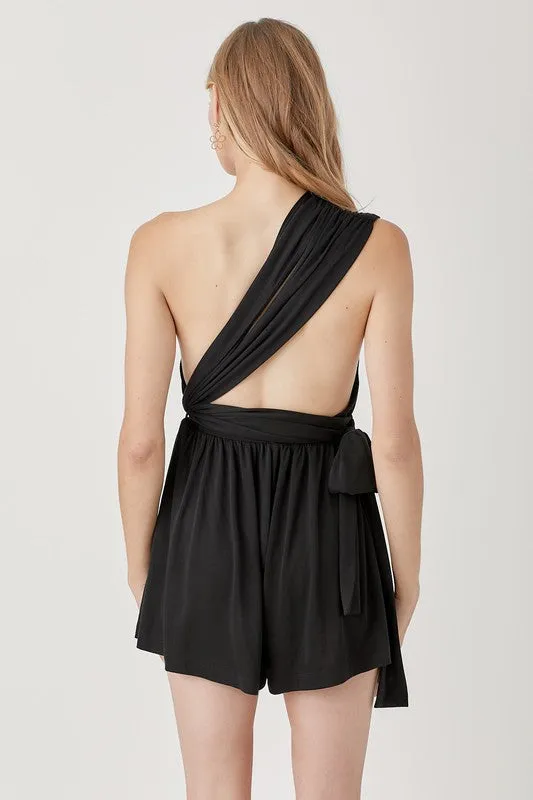 Waist Banded Convertible Romper