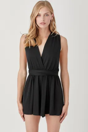 Waist Banded Convertible Romper