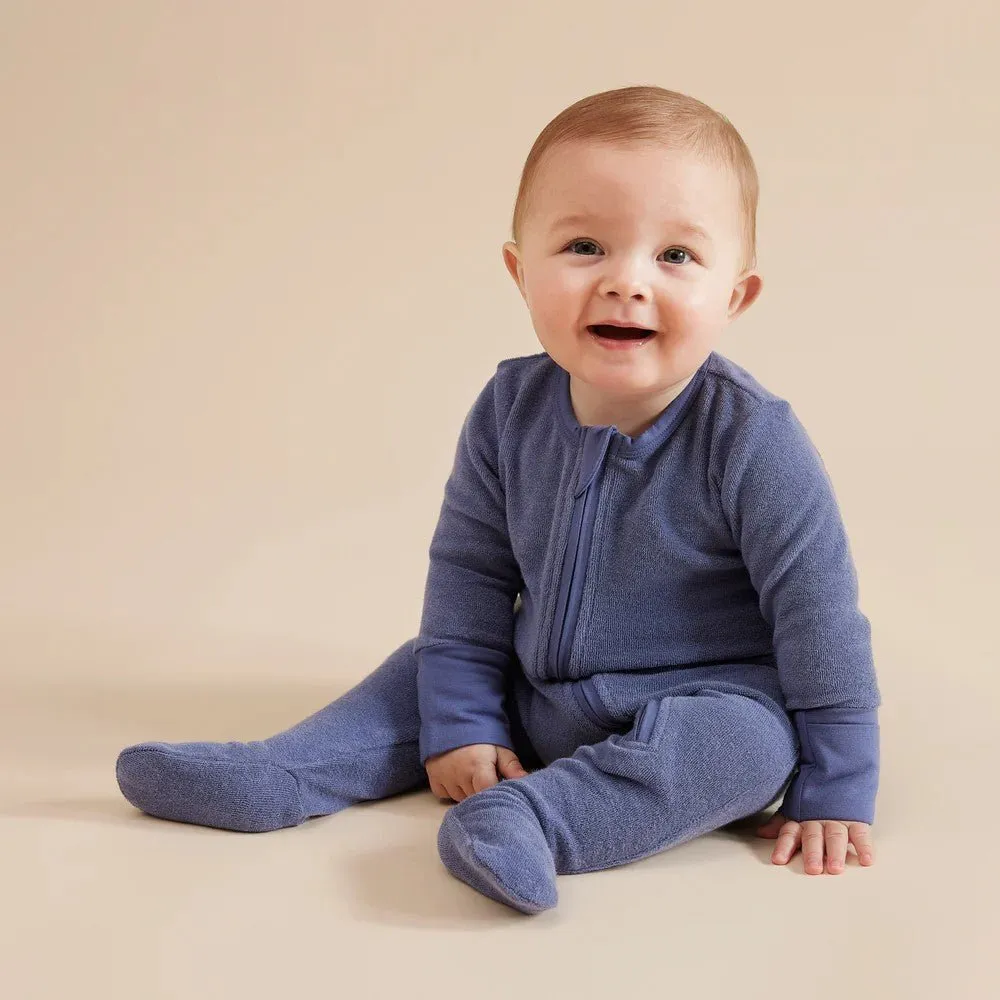 Wilson & Frenchy Raindrop Organic Terry Zipsuit