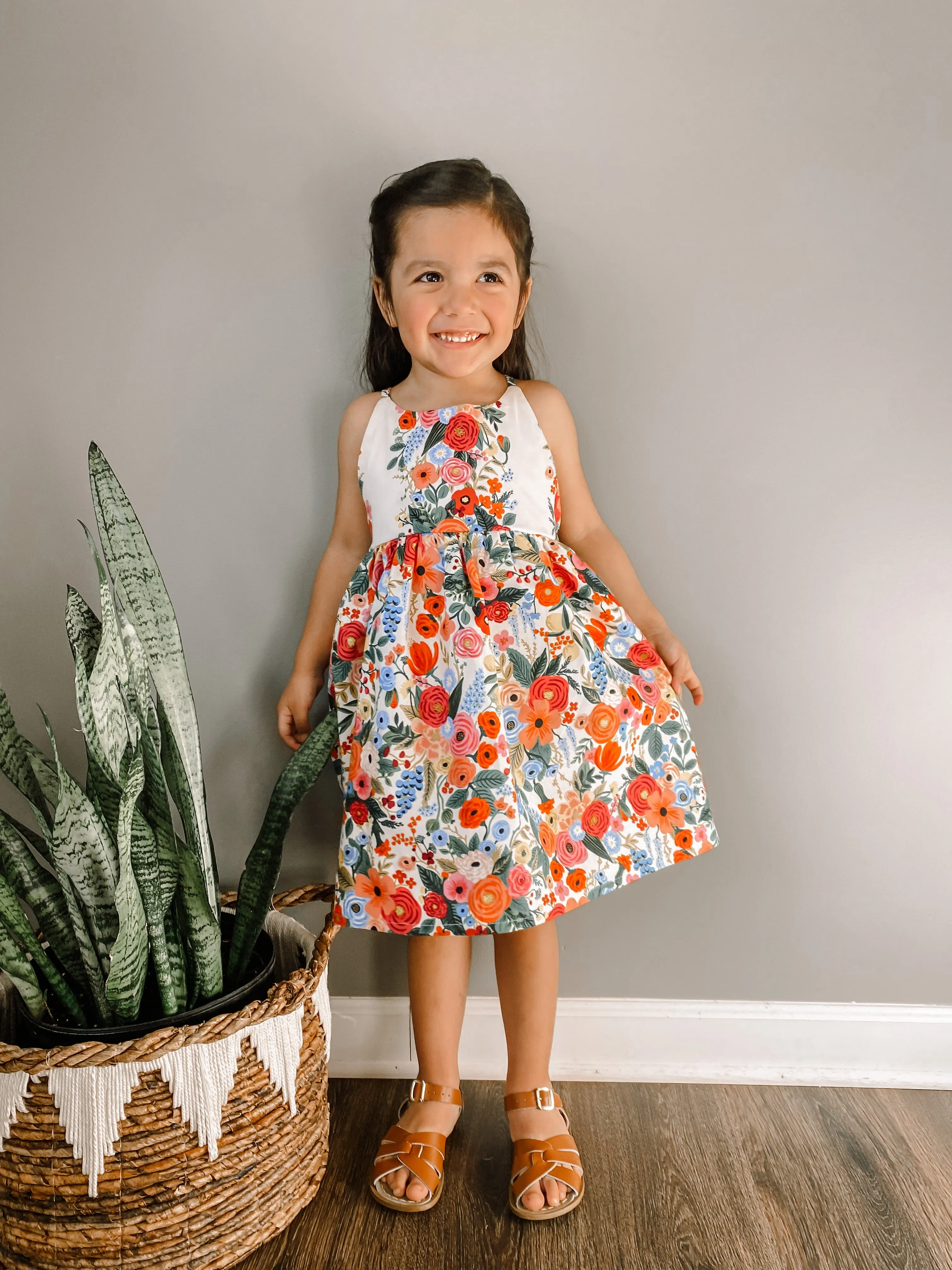 Youth Clementine Dress, Top & Romper Digital Sewing Pattern Sizes NB-12Y