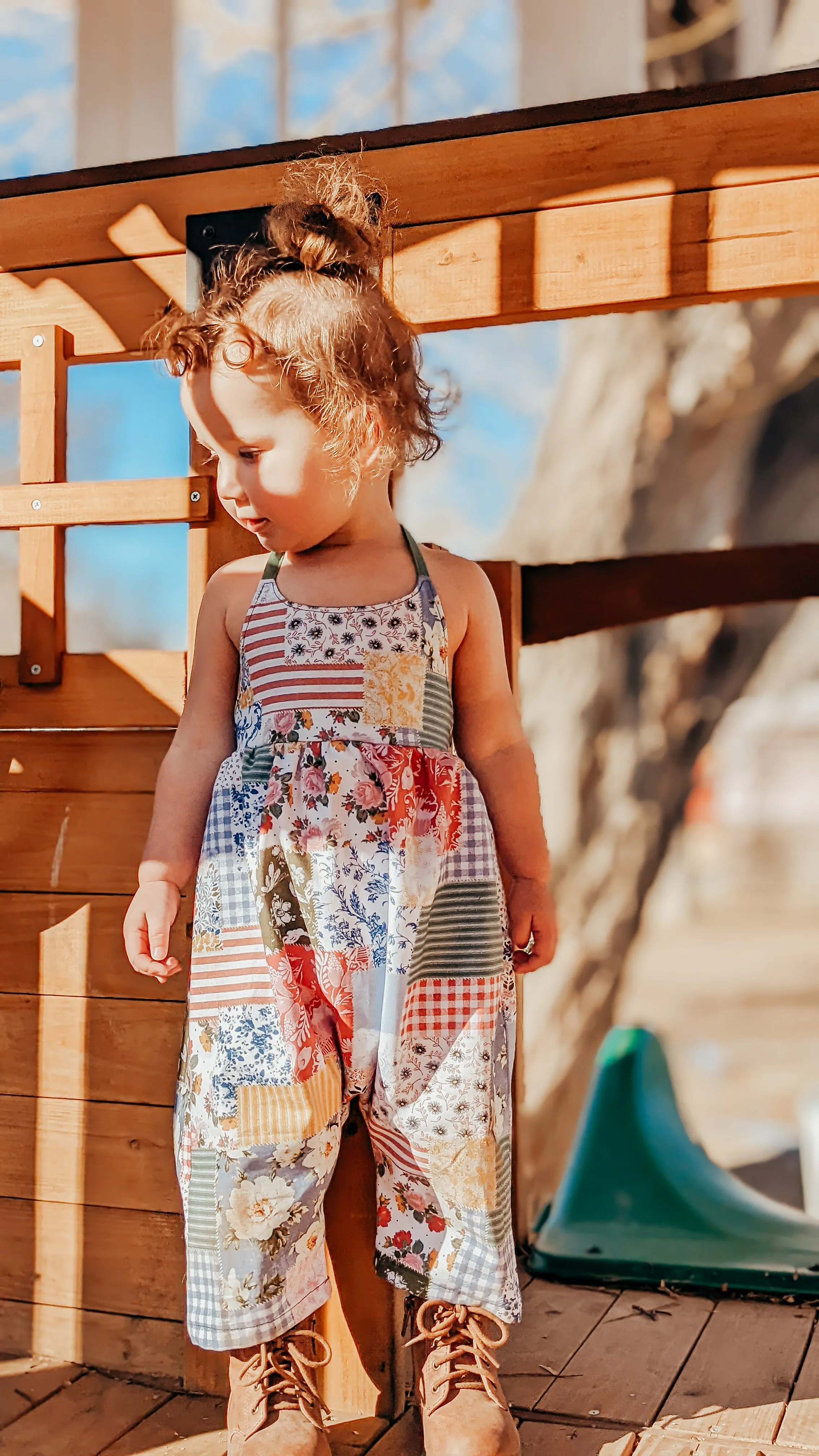 Youth Clementine Dress, Top & Romper Digital Sewing Pattern Sizes NB-12Y