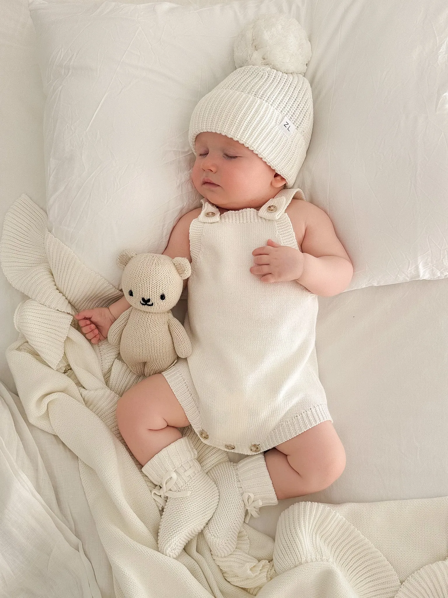 Ziggy Lou Romper - Milk